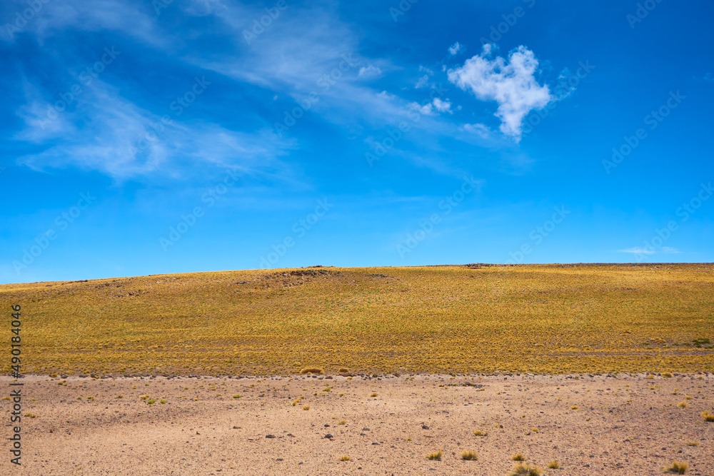 Obraz premium landscape with sky and clouds