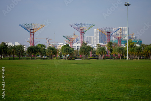 Vinhomes Central Park in Ho Chi Minh City, Vietnam photo