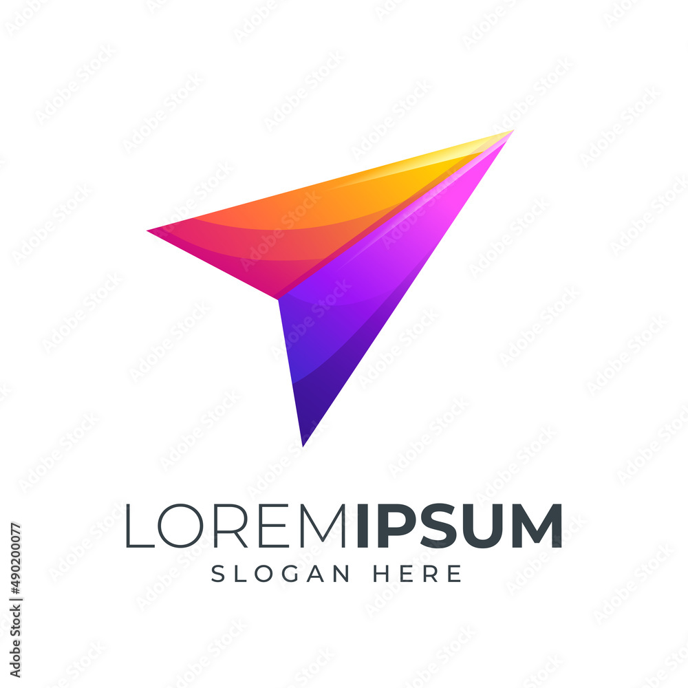 sent icon design gradient color combination purple and orange can be use for icon, logo, or landing page illustration sent icon design gradient color combination purple and orange can be use for icon, logo, or landing page illustration