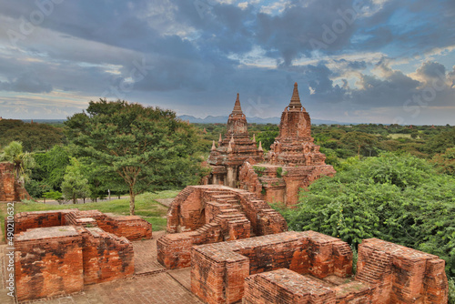 Beautiful shot of Ayutthaya building in Thailand.