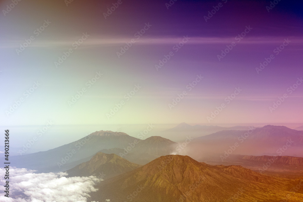 Agung Mountain in Bali, Indonesia Agung Mountain in Bali, Indonesia