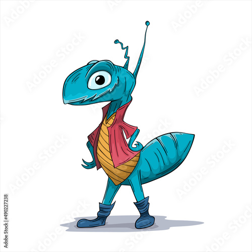 ant cartoon style