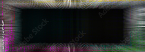 Abstract glitch art background image.