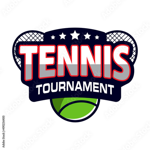 tennis logo design, sports logo