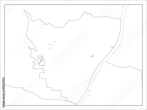 台東区の地図です。