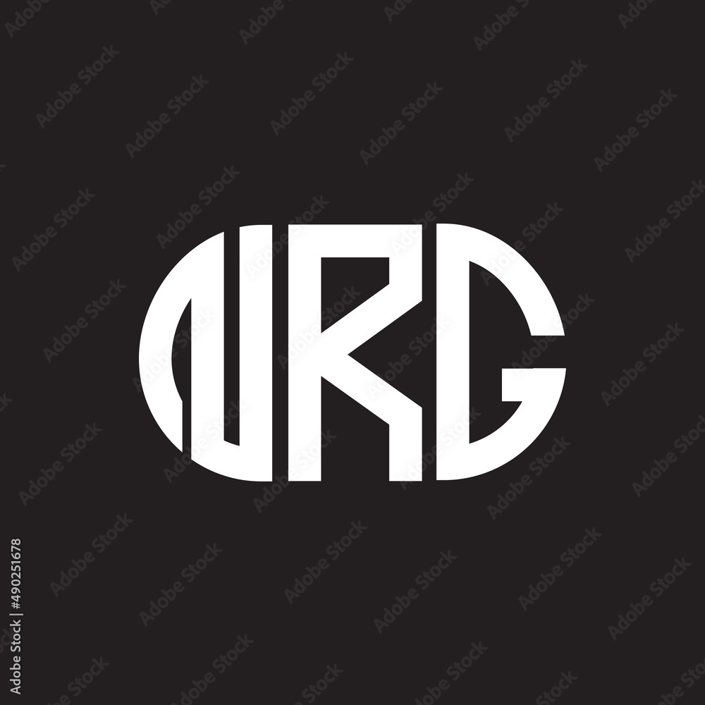 NRG letter logo design on black background. NRG creative initials letter logo concept. NRG letter design. NRG letter logo design on black background. NRG creative initials letter logo concept. NRG letter design.