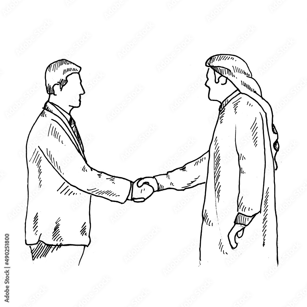 Fototapeta premium Handshake part 4 (6)