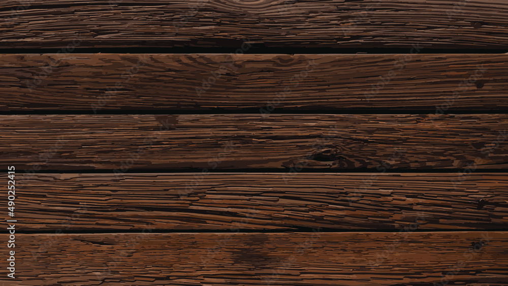 Fototapeta premium Wood planking background texture. Wooden boards with rich browns.