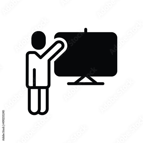 Black solid icon for demo
