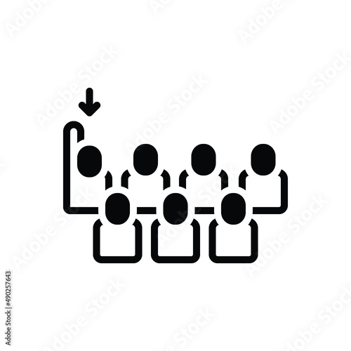 Black solid icon for last final