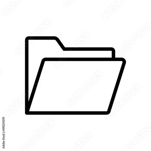 folder computer icon vector