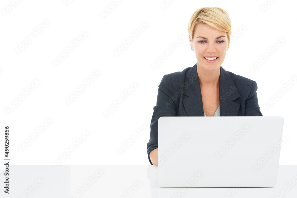 Business research on the internet. A young businesswoman working on her laptop. Business research on the internet. A young businesswoman working on her laptop.