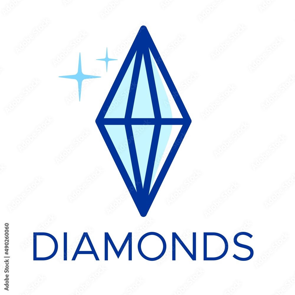 diamond jewellery logo template vector design diamond jewellery logo template vector design
