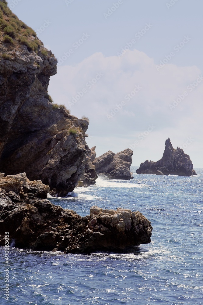 rocks and sea (Illes Medes)