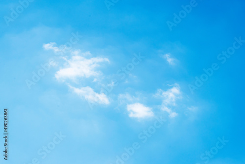 Blue sky and cloud background