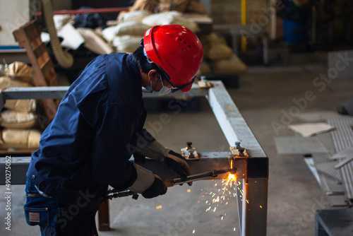 welder at work