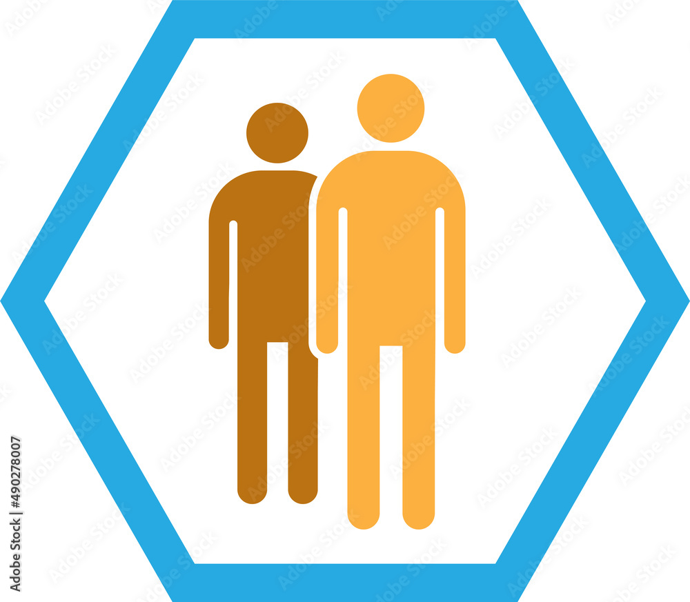 Man icon people sign symbol design Man icon people sign symbol design