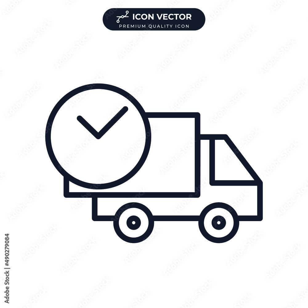 fast delivery truck icon symbol template for graphic and web design collection logo vector illustration fast delivery truck icon symbol template for graphic and web design collection logo vector illustration