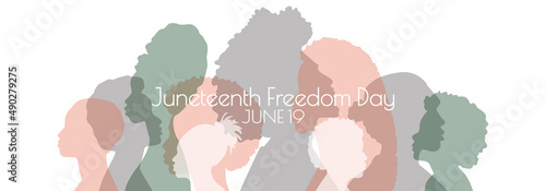 Juneteenth - Freedom Day banner.