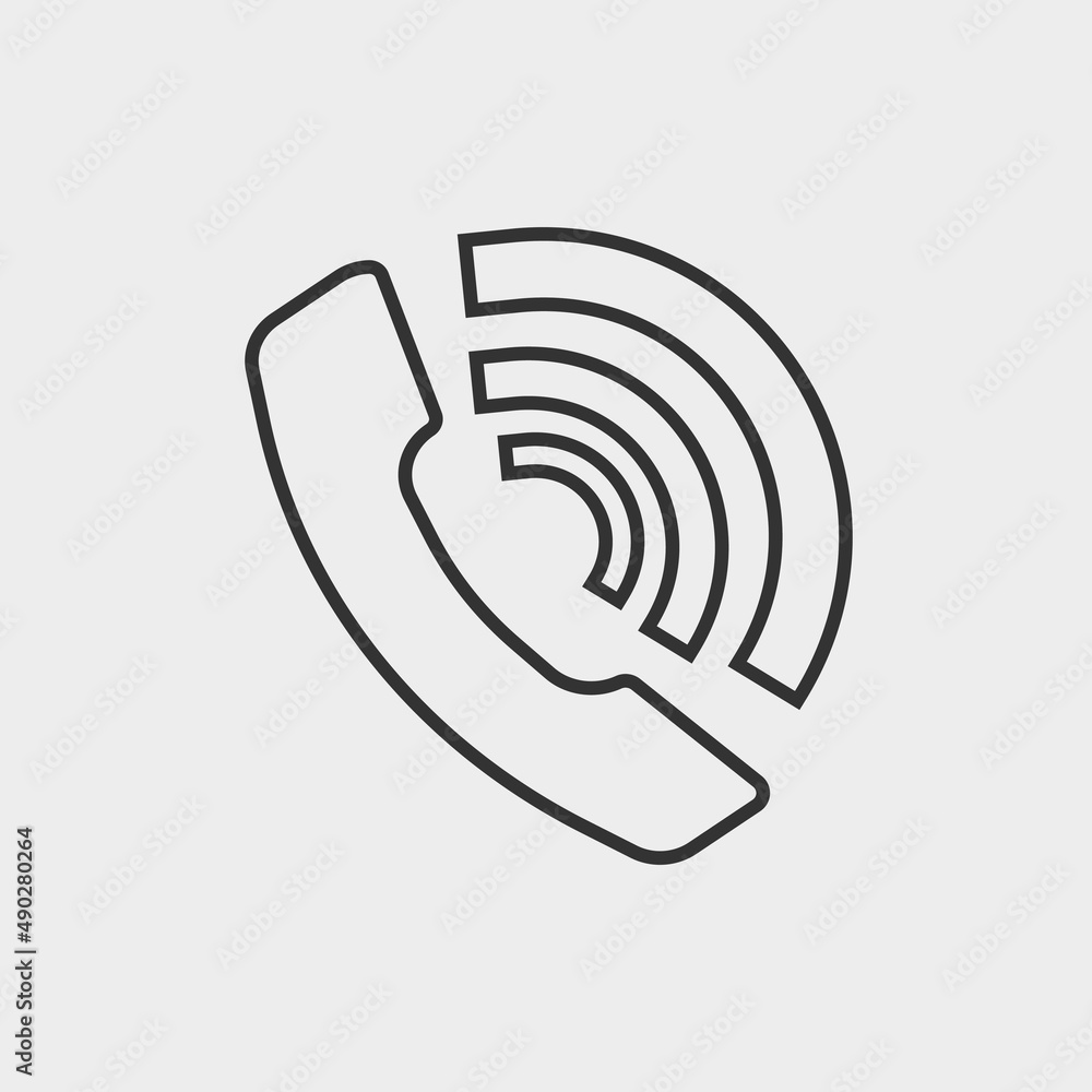 Call center vector icon illustration sign Call center vector icon illustration sign