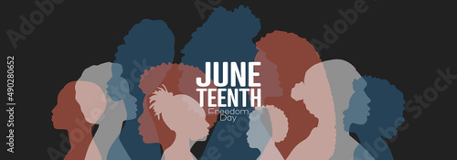 Juneteenth - Freedom Day banner.