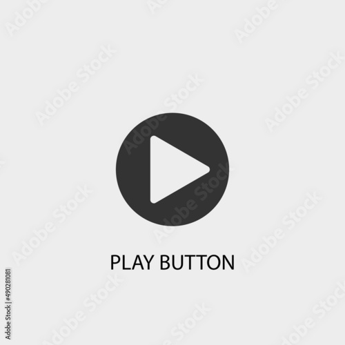 Free Download Play button vector icon illustration sign - GFXLoad