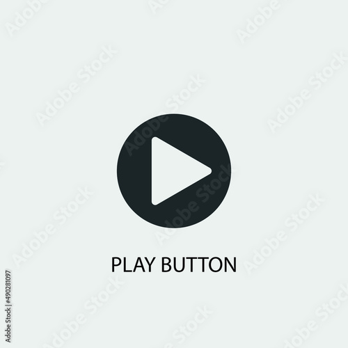Free Download Play button vector icon illustration sign - GFXLoad