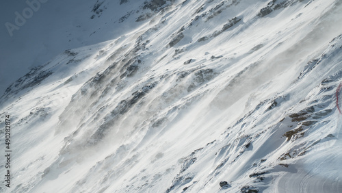 Berge, Schnee, Alpen