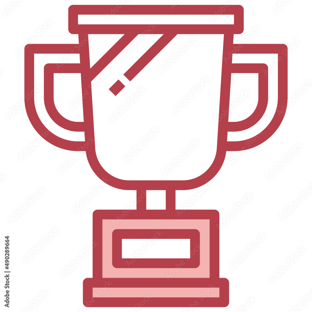 AWARD red line icon,linear,outline,graphic,illustration AWARD red line icon,linear,outline,graphic,illustration