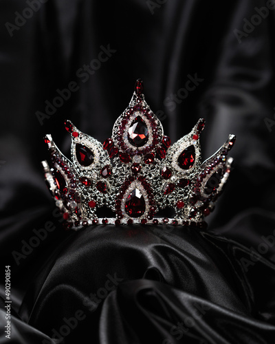 Obraz na plátně Crown for miss beauty, a symbol of power and elegance, competition, show