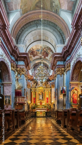 Wnętrze Kościoła Bonifratrów w Krakowie © Michal45