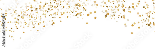 seamless golden confetti sylvester background