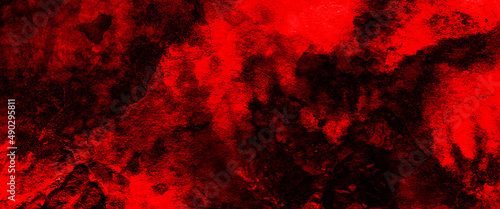 Red background with texture and distressed vintage grunge, dramatic black and red marbled background texture with grunge streaks and cracks, old distressed dark color paper.