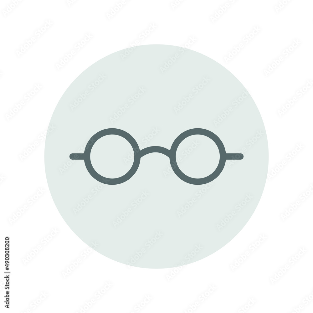 glasses symbol sign icon vector