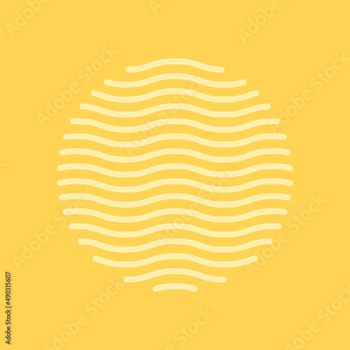 Instant noodle icon. Instant noodle pattern wallpaper. Instant noodle symbol. Abstract vector color seamless pattern. Linear style.