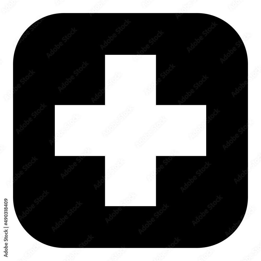 Obraz premium Erste Hilfe und App Icon