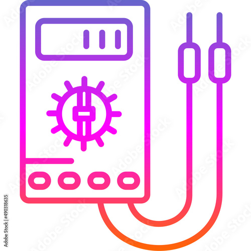Voltmeter Icon
