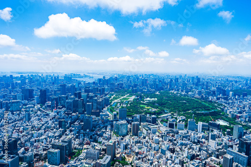 東京 都心部空撮写真