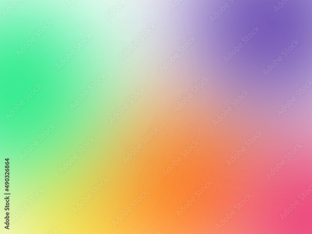 Rainbow Liquid Blur Gradient Background