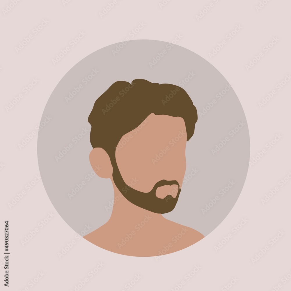 man with a beard man with a beard