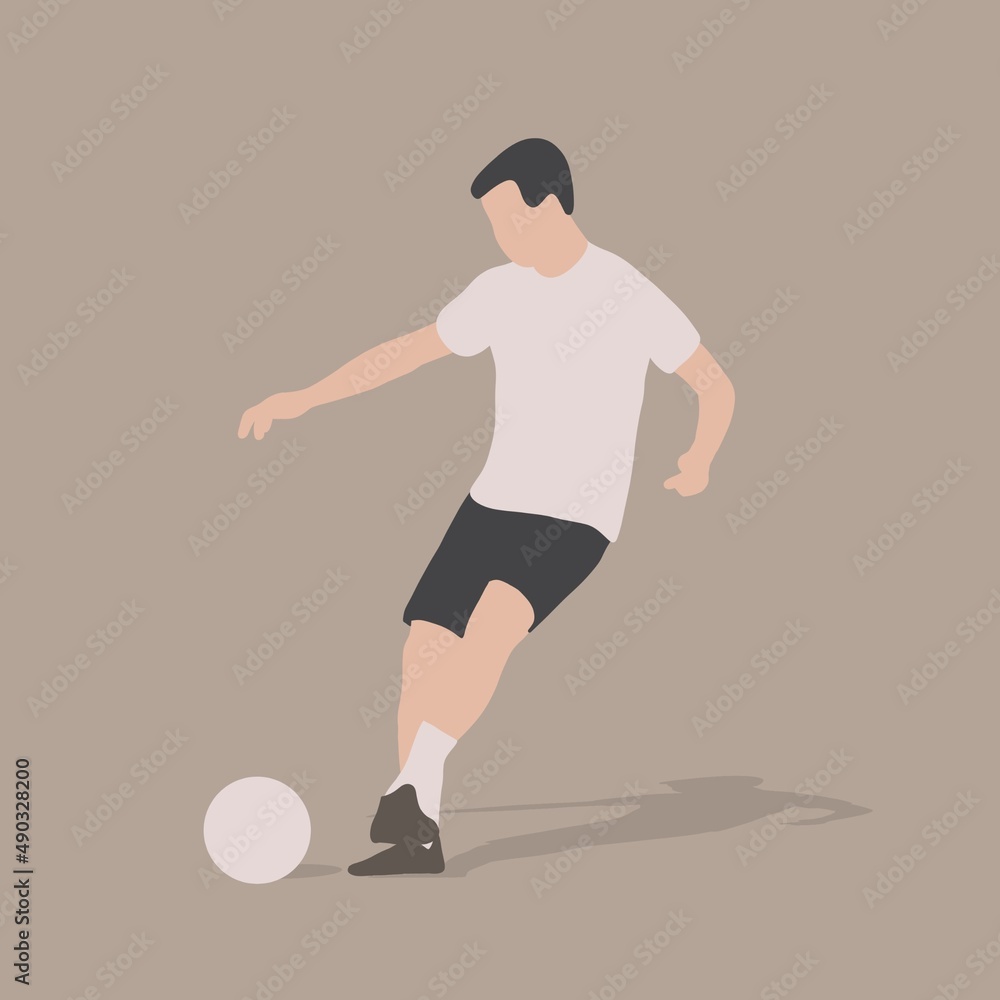 player with ball