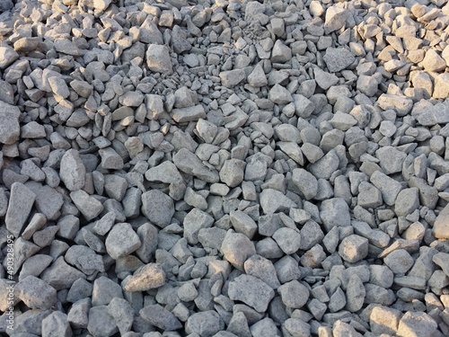 stone pebbles for construction