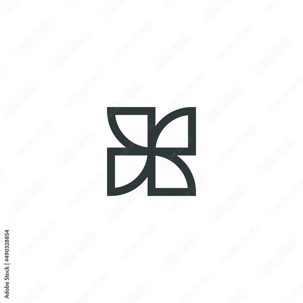 Hexagon bubble logo on white background. Hexagon bubble logo on white background.
