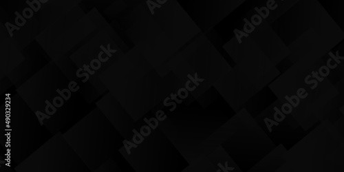 Black Abstract square shape Background. geometric. Modern Backdrop 