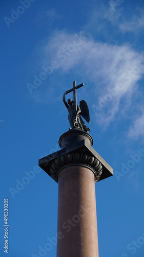 Alexander column in St. petersburg