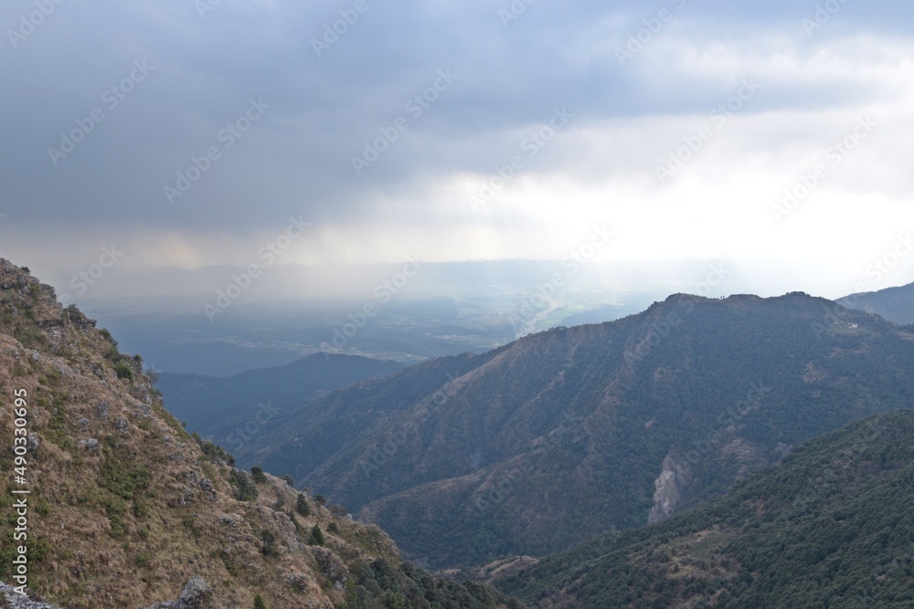mountain view in uttrakhand india mountain view in uttrakhand india