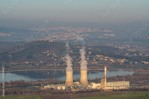Konstfotografi Centrale elettrica a metano