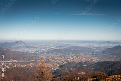 Landscape of the Susa Valley of  Piedmont   Italy