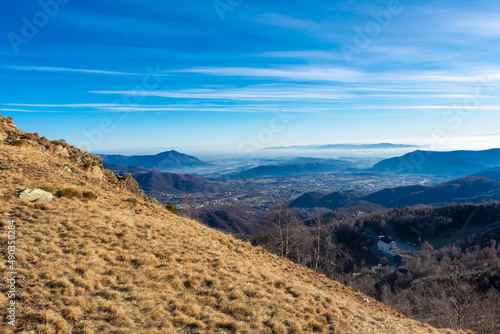 Landscape of the Susa Valley of  Piedmont,  Italy Fototapeta