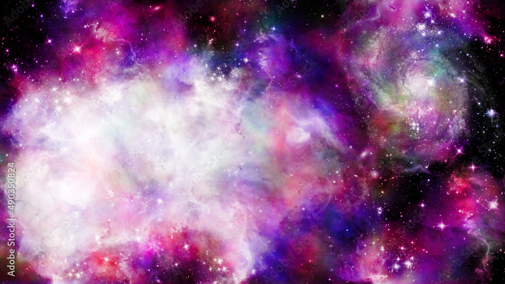 Dramatic Space Colorful and amazing Star Universe. Background for your content like as video, gaming, broadcast, streaming, promotion, advertise, presentation, sport, marketing, webinar, education etc